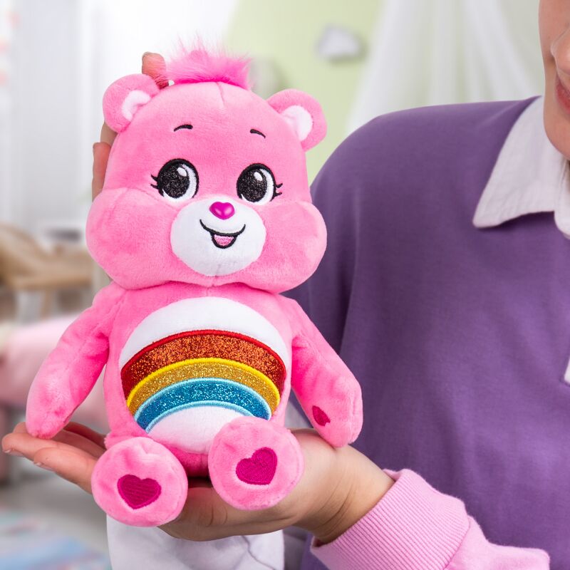 Care bears - plush bear toucâlin pink rainbow 22 cm 